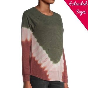 3/$20 Pullover Tee, Tie Dye Print
